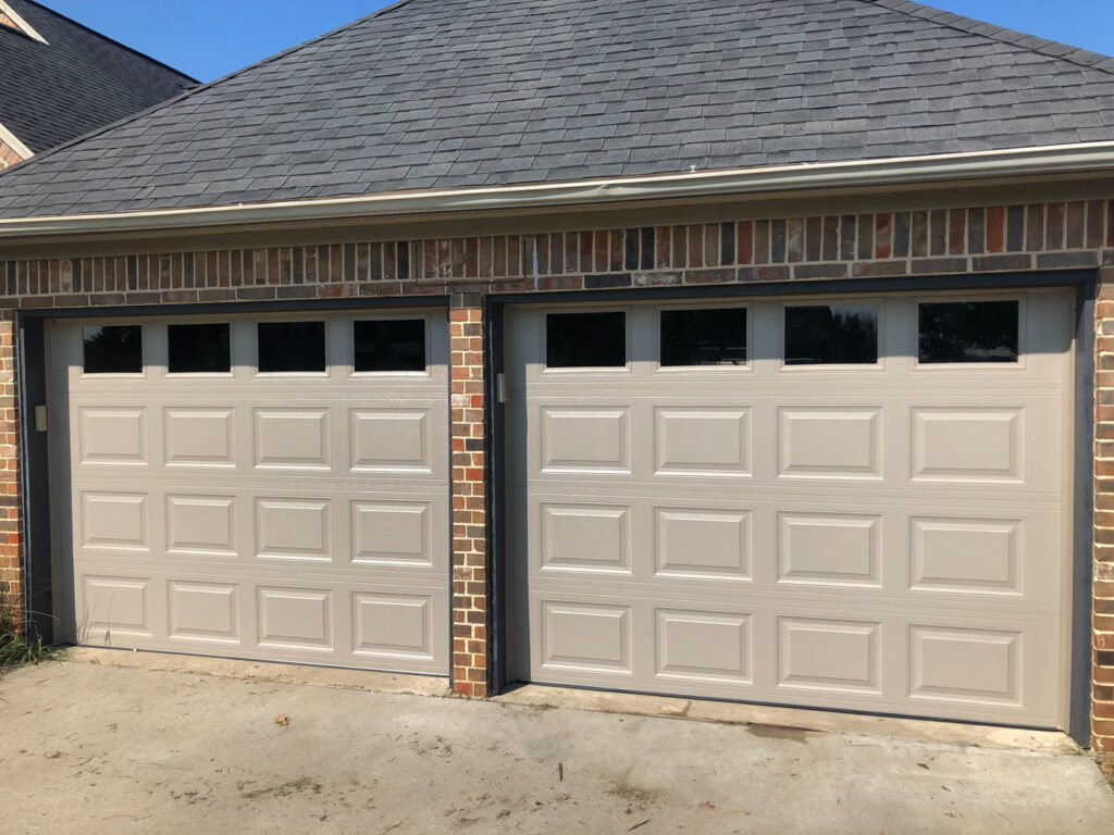 short panel garage door