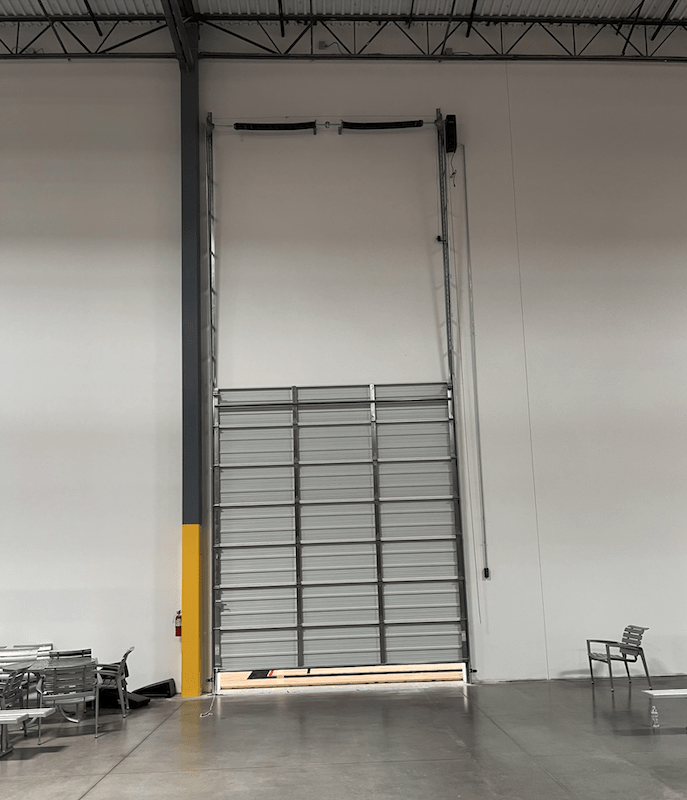 high lift garage door